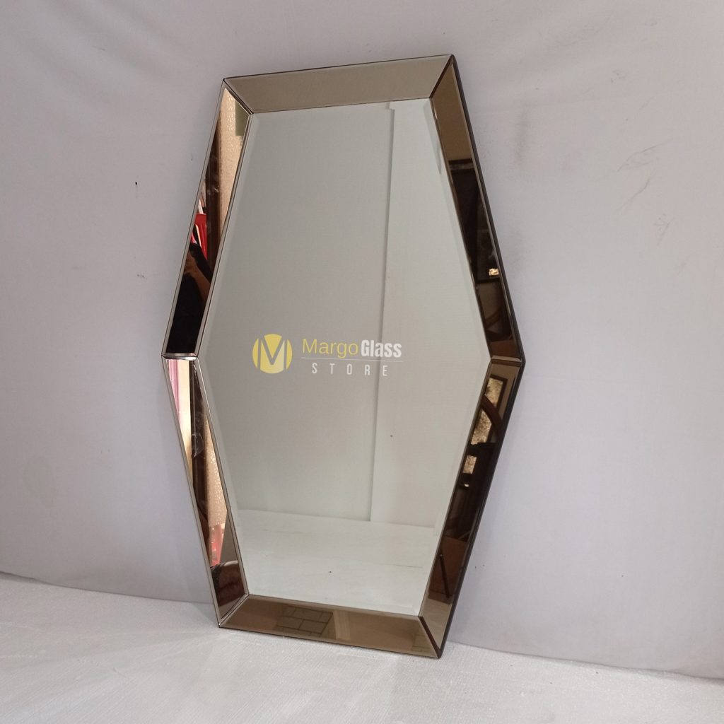 BY ORDER! MG 004660 Hexagonal Modern Mirror 120x80cm - Image 2