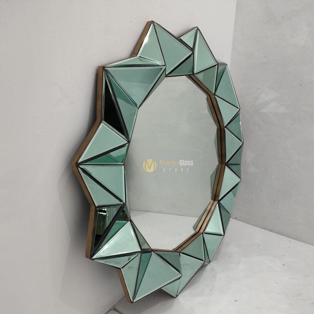 BUY ORDER! MG 004720 Green Wall Mirror 3D 120cm - Image 3