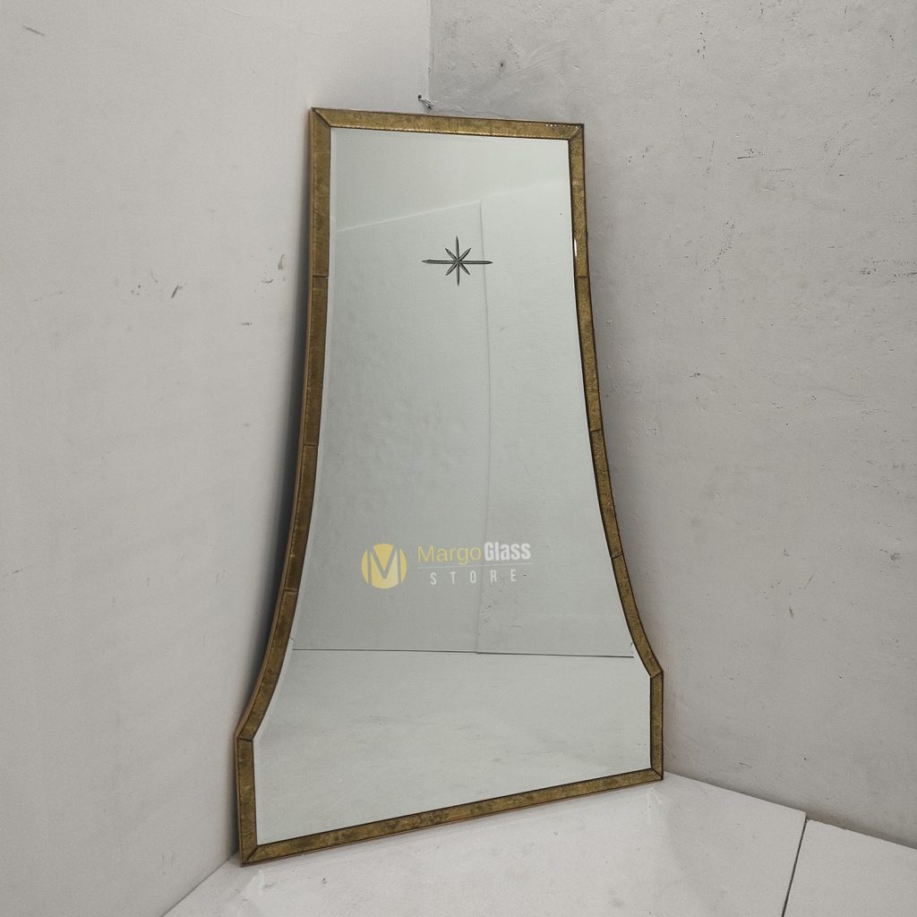 MG 004747 Wall mirror with star 150x80cm - Image 2