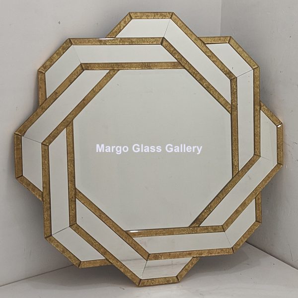 BY ORDER! MG 004774 Verre Eglomise Mirror 100cm