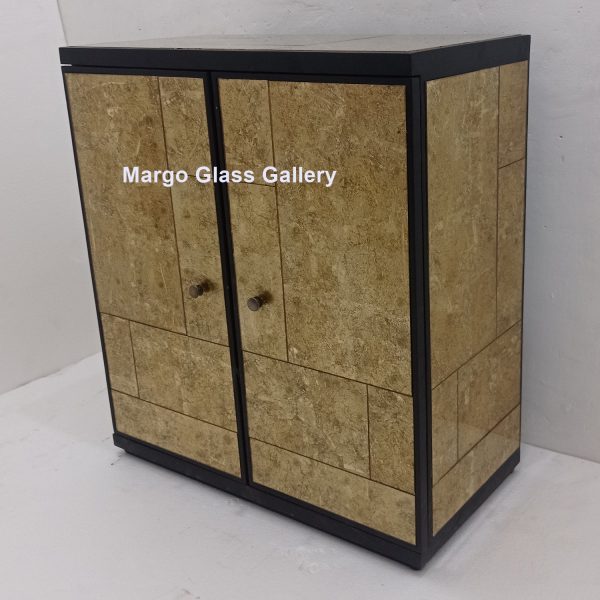 BY ORDER! MG 006308 Cabinet goldleaf mirror