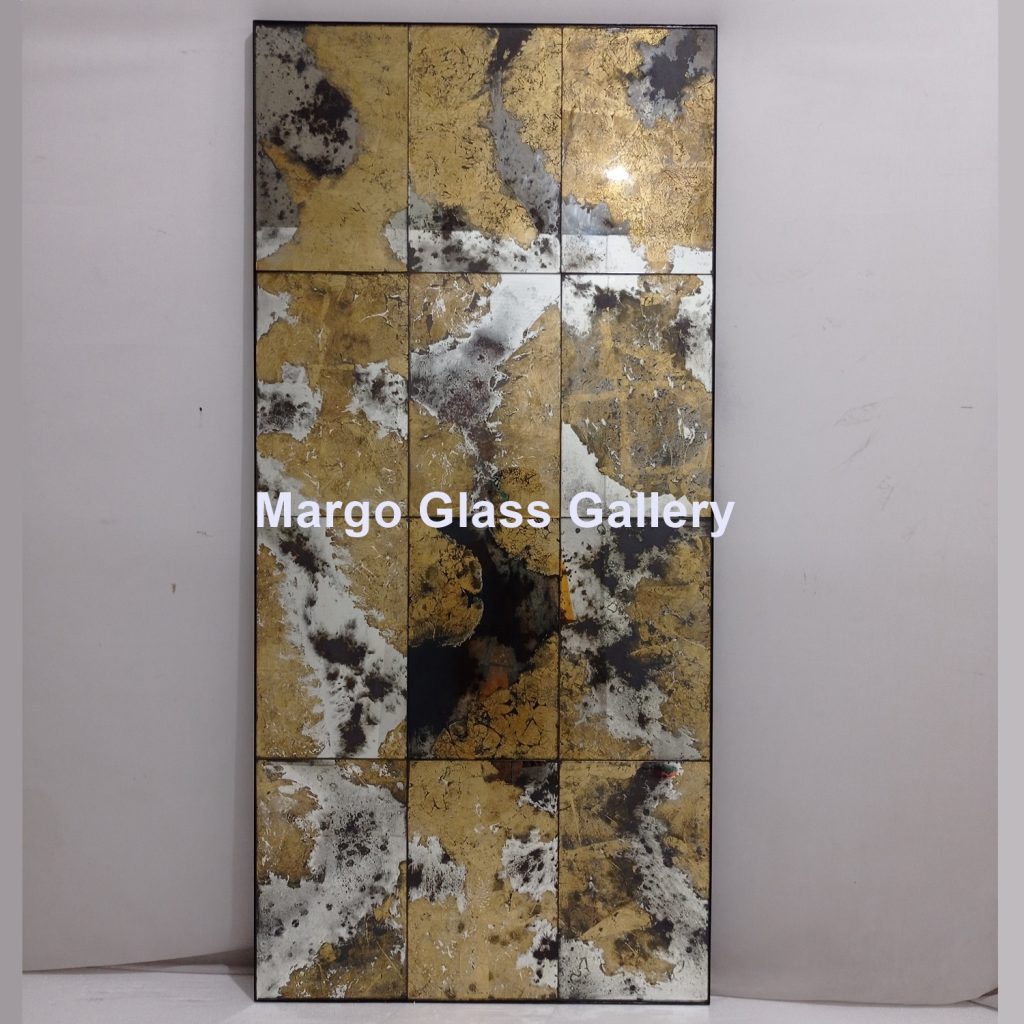 BY ORDER! MG 018001 Sahara Mirror Antique Gold 75 cm  x 160 cm
