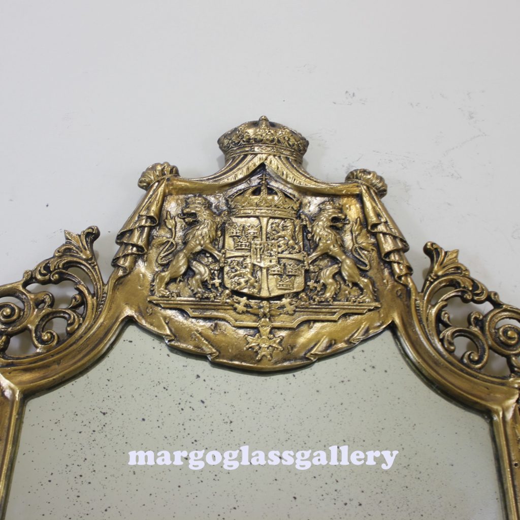 MG 022010 industrial antique gold and mirror - Image 3