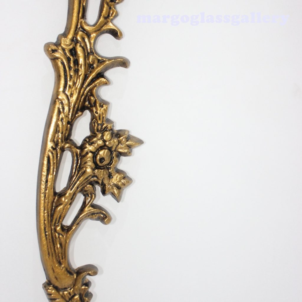 BY ORDER! MG 022013 Industrial antique gold and mirror - Image 2