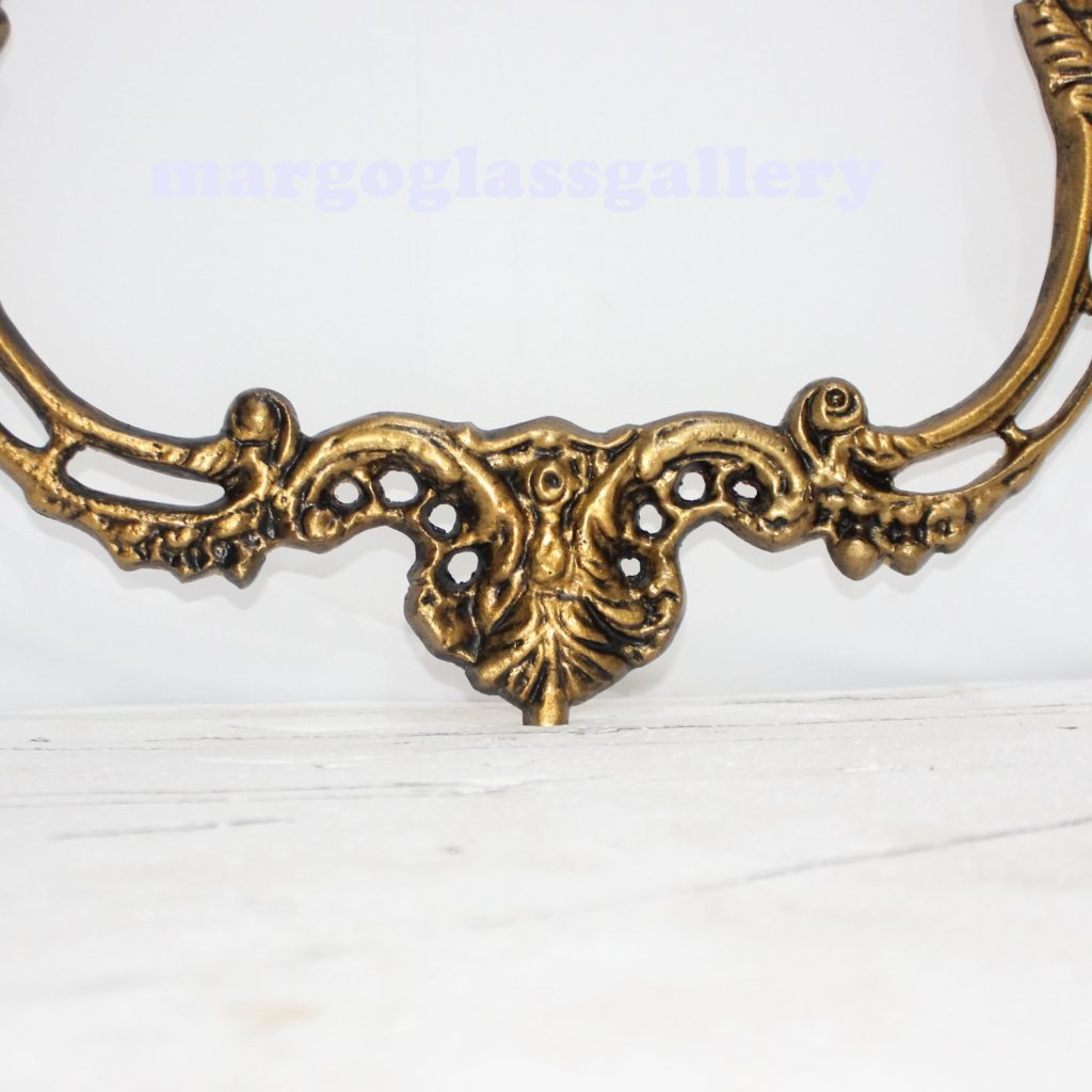 BY ORDER! MG 022013 Industrial antique gold and mirror - Image 6