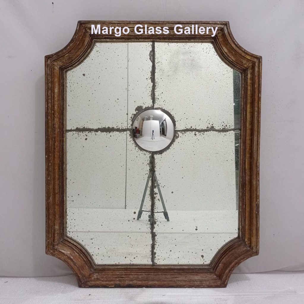 MG 030082 Antique Convex Mirror 15 cm
