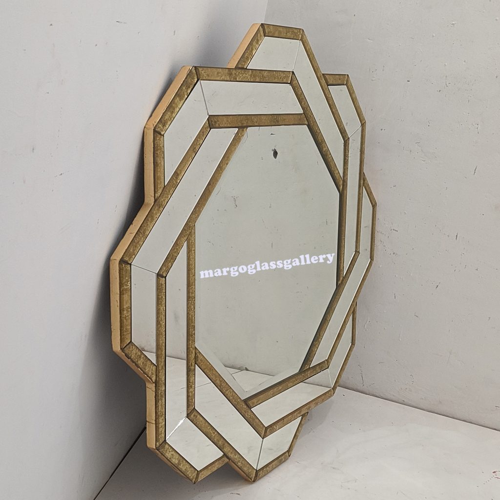 BY ORDER! MG 004774 Verre Eglomise Mirror 100cm - Image 3