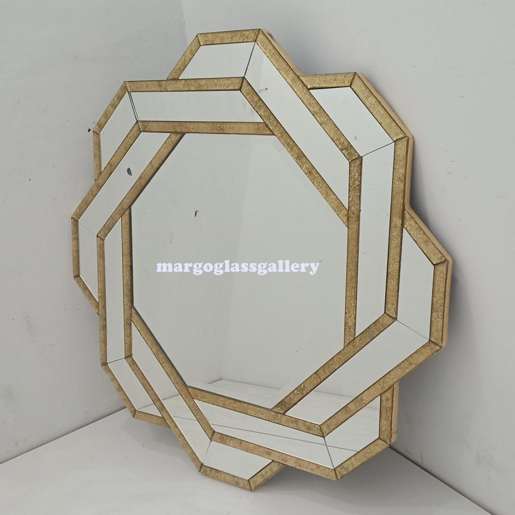 BY ORDER! MG 004774 Verre Eglomise Mirror 100cm - Image 2