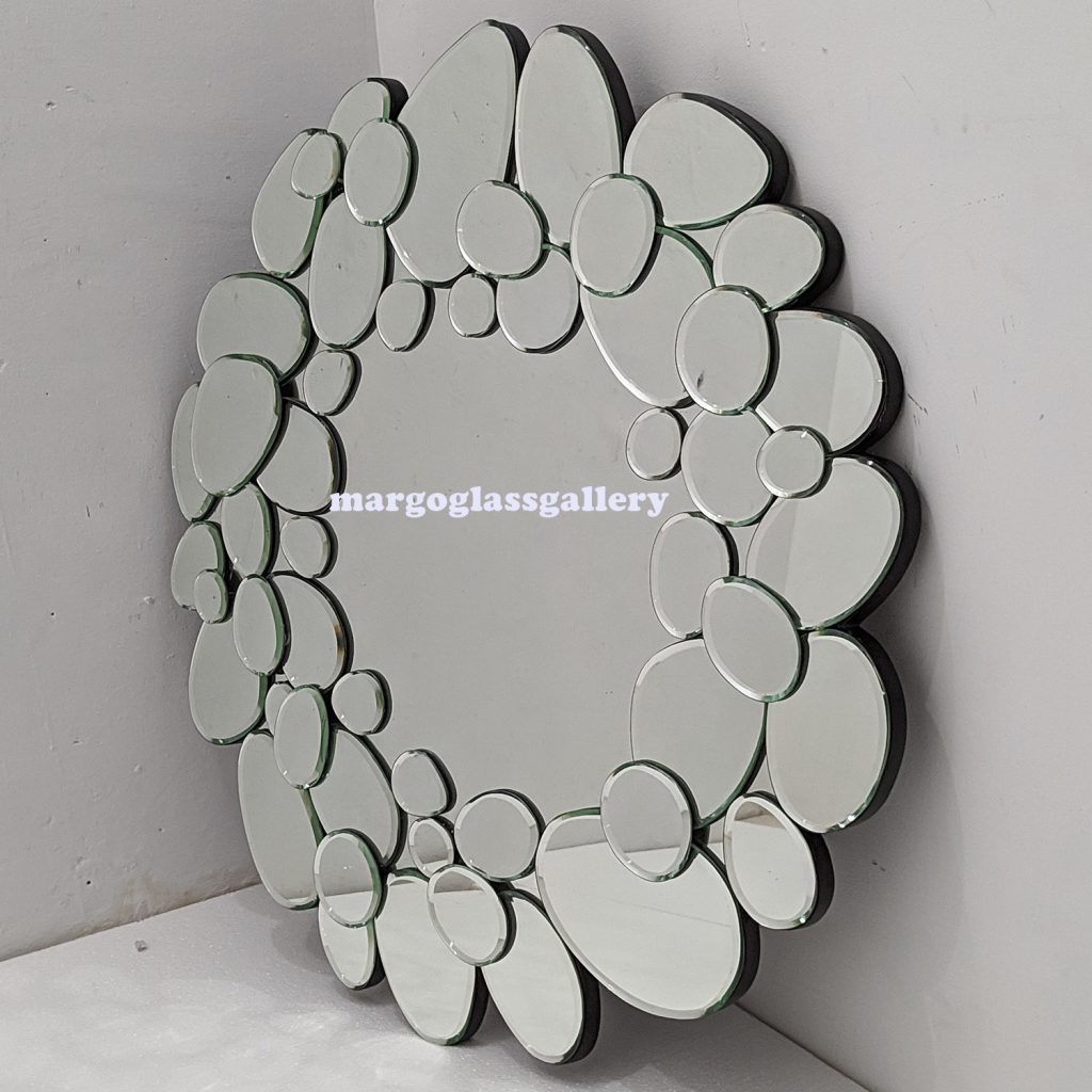 BY ORDER! MG 004788 Round Modern Mirror Stone 80cm - Image 2