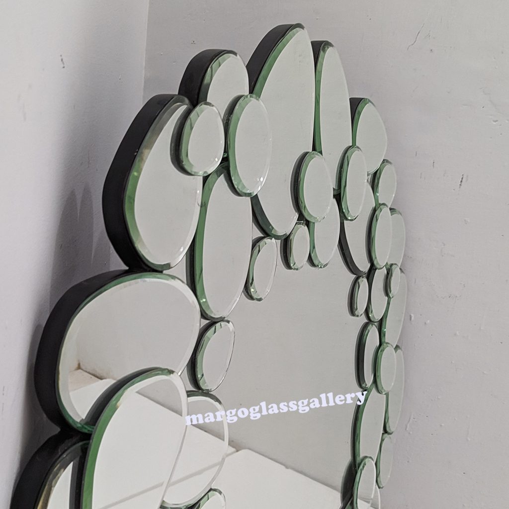 BY ORDER! MG 004788 Round Modern Mirror Stone 80cm - Image 5