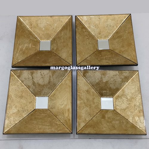 BY ORDER! MG 018097 Verre Eglomise Mirror Baki 45 cm
