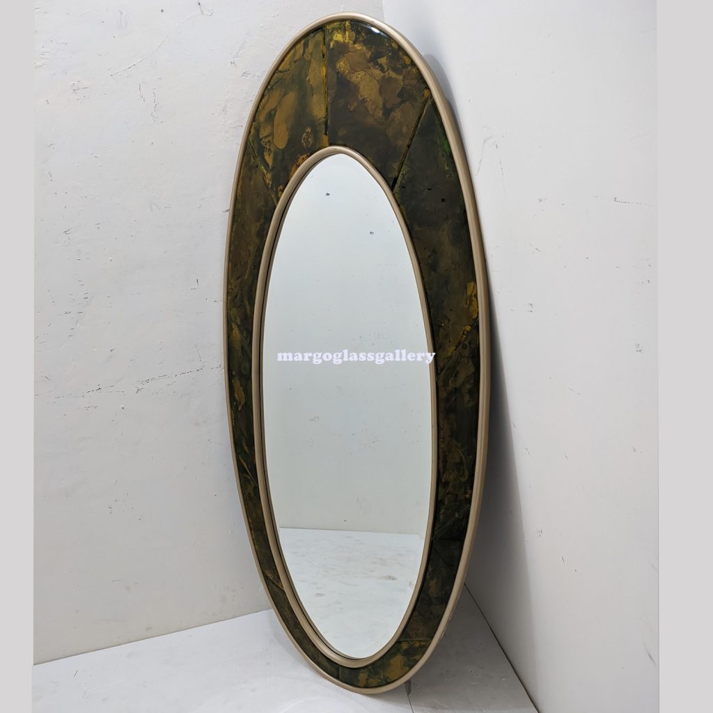 MG 004 Modern Mirror Oval 180x90cm - Image 3