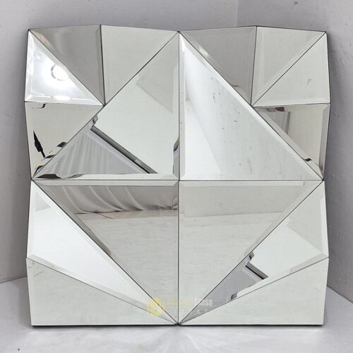 MG 004159 Wall Mirror 3D Square 80x80cm