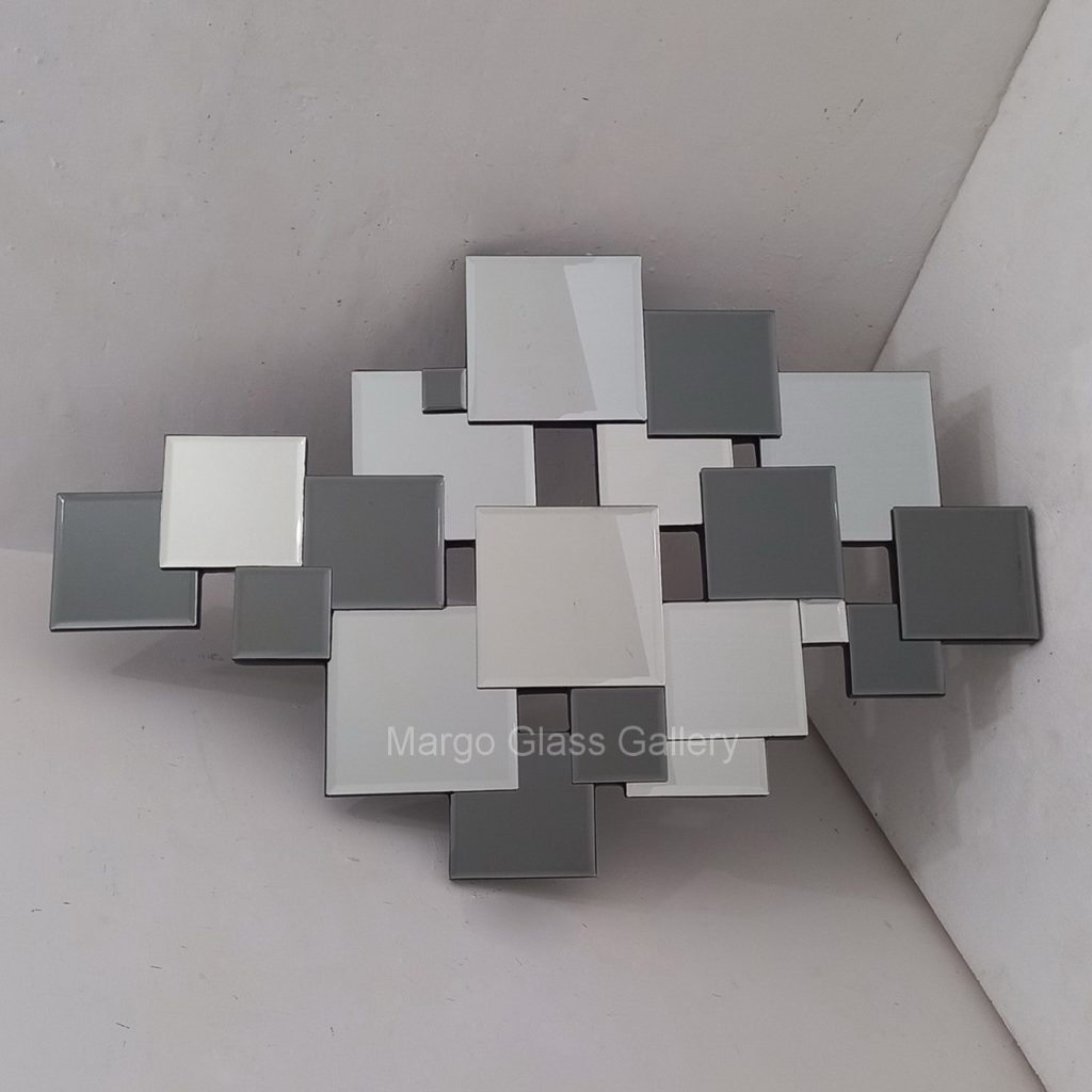 BY ORDER! MG 004849 Square Wall Mirror 107x70cm - Image 2