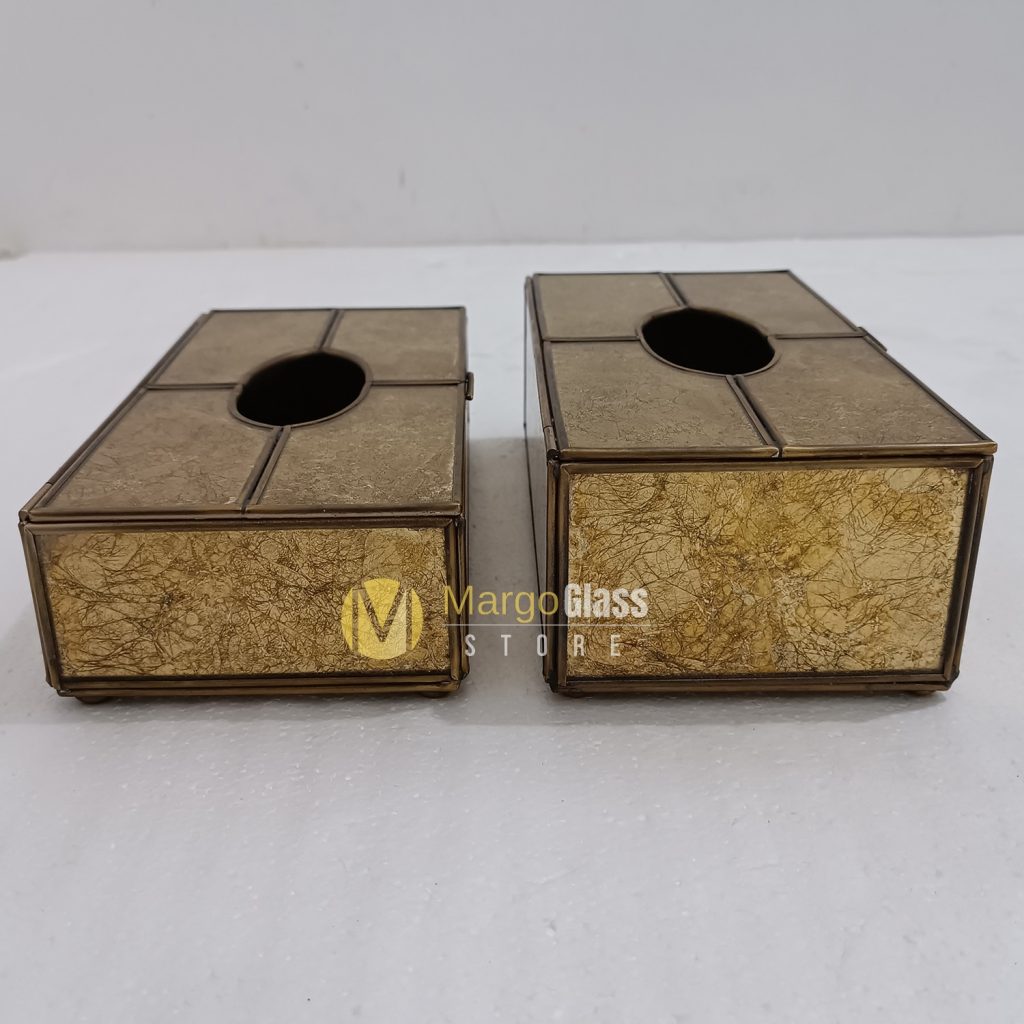 MG 026022 Gold Tissue Box - Image 3