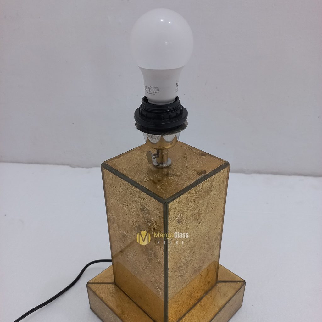 MG 100 Lamp holder mirror Gold - Image 2
