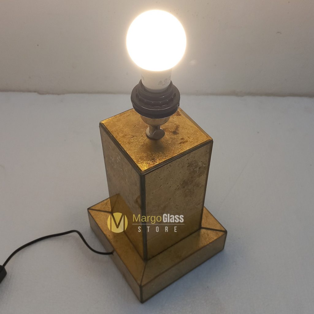 MG 100 Lamp holder mirror Gold - Image 4