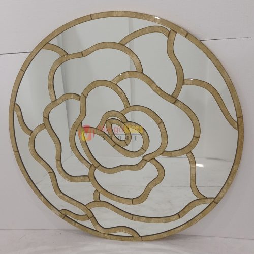 MG 018095 Modern Mirror Gold leaf 120 cm