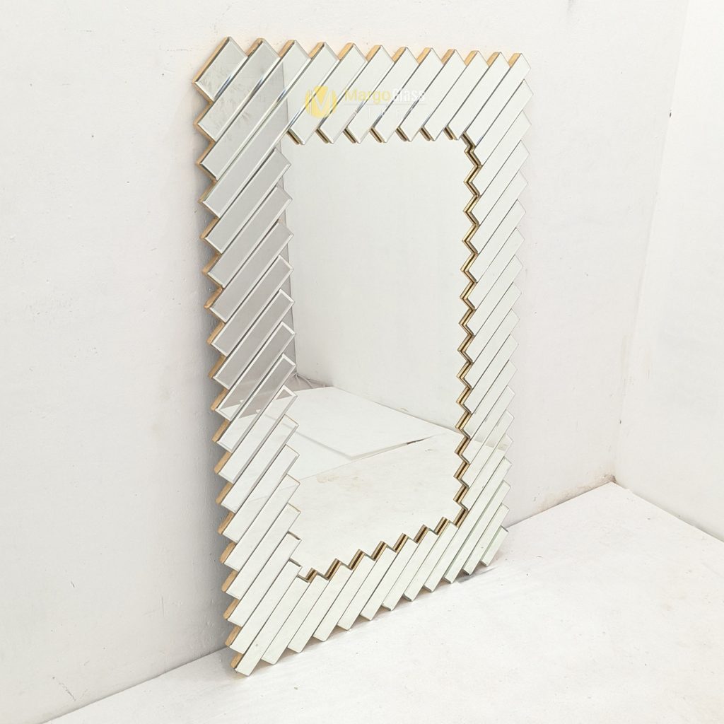 MG 004735 Modern Mirror Rectangle Frame 140 x 90 cm - Image 2