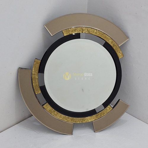BY ORDER! MG 004860 Round Wall Mirror Satelit 76 cm