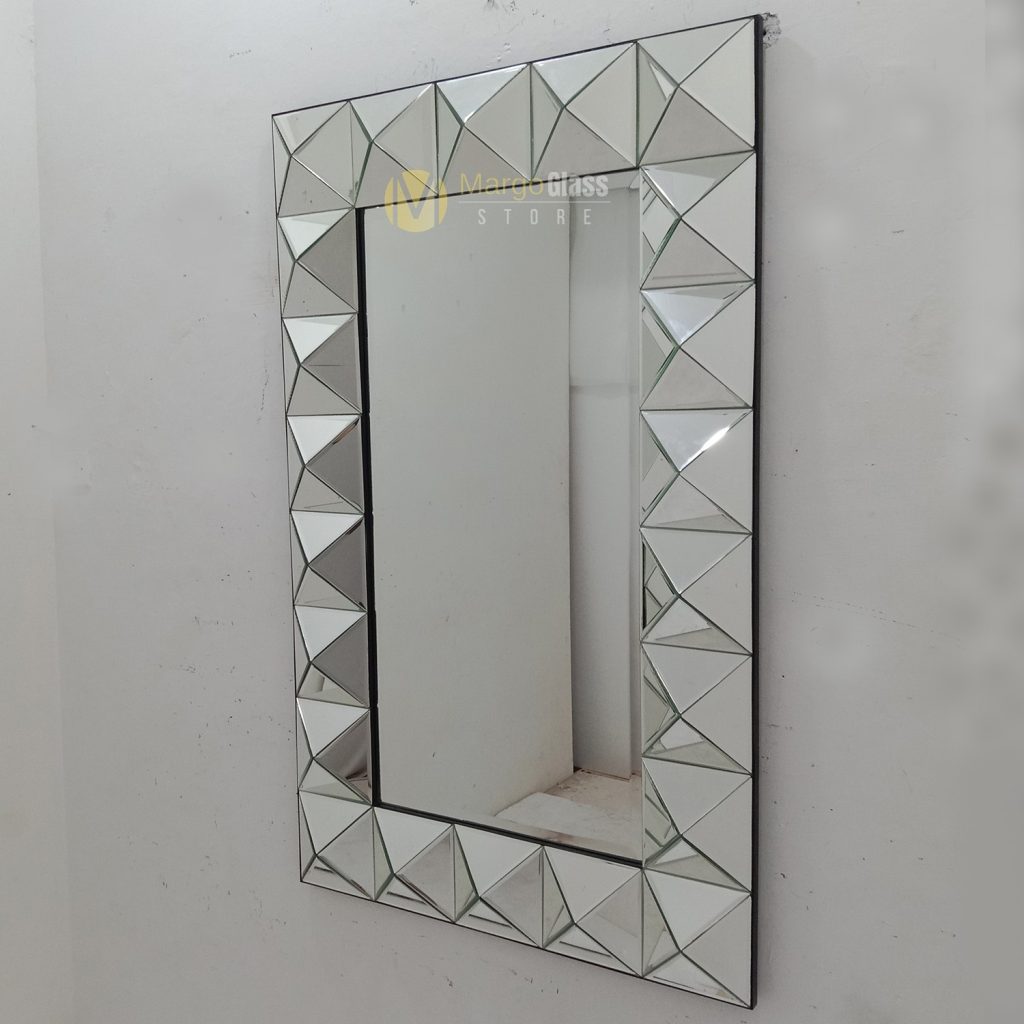 Modern Mirror Rectangular 3D 160x80cm - Image 3