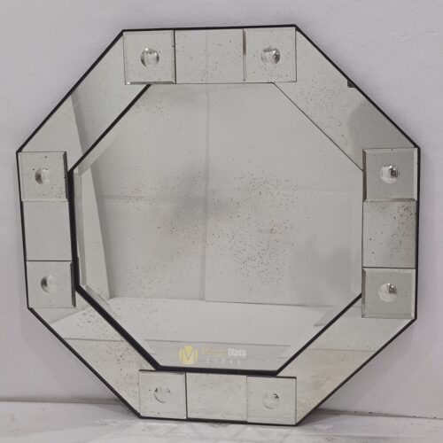 MG 014449 Antique Wall Mirror Octagonal