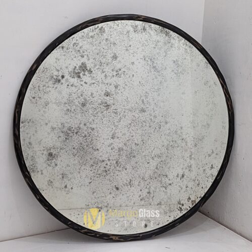 MG 014484 Round Mirror Antique Overall 91 cm x 91 cm