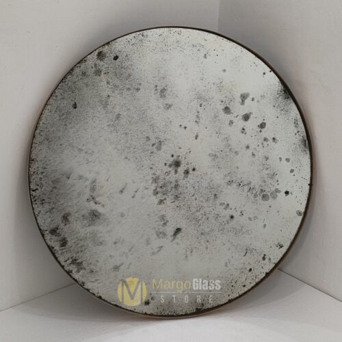 MG 014510 Beaded Wall Mirror Round 91cm