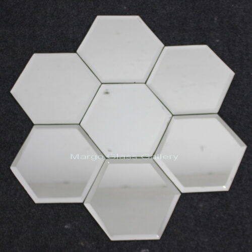 Cermin Bevel Octagonal Diamond