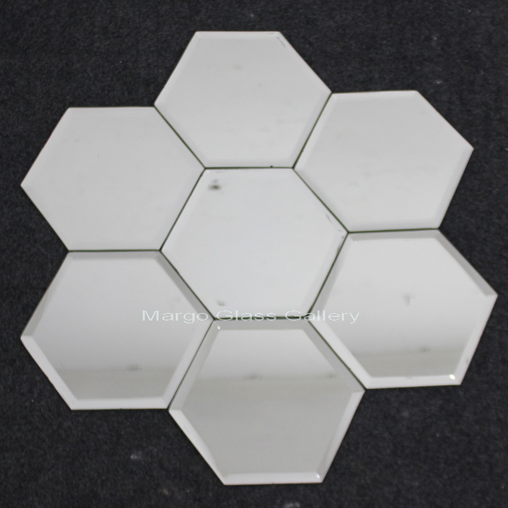 Cermin Bevel Octagonal Diamond