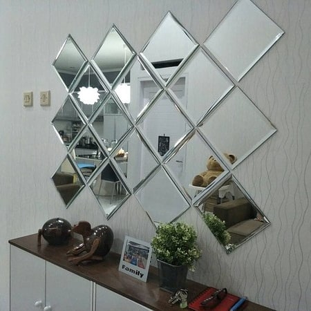 Cermin bevel square