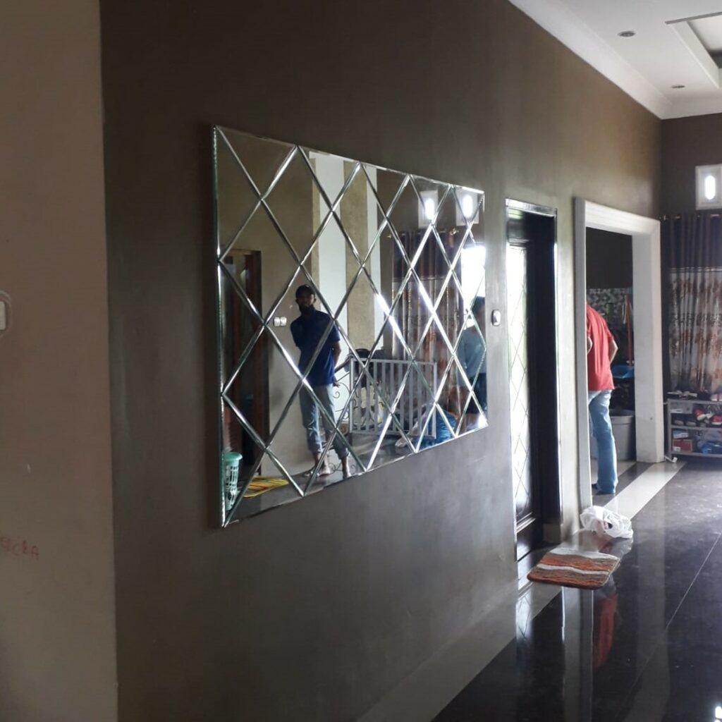 Cemin bevel wajik diamond Silver Mirror - Image 7