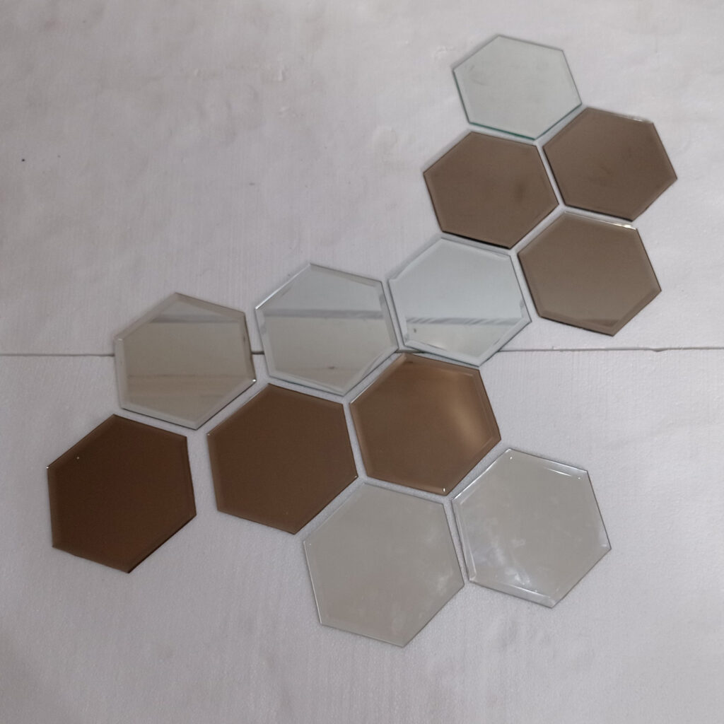 Cermin Bevel Octagonal Diamond - Image 2