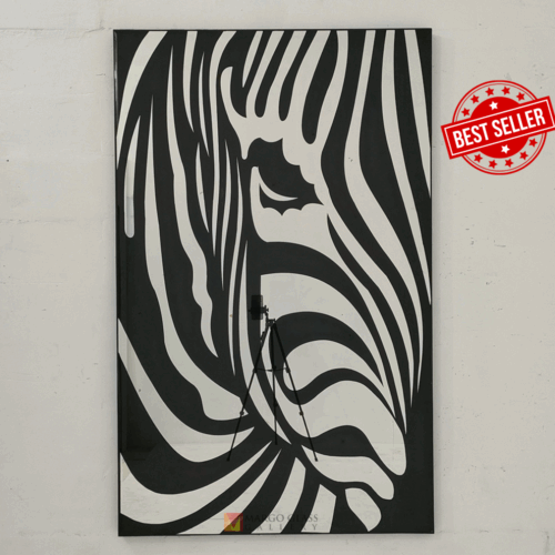 MG 013110 Wall Mirror Decorate Zebra