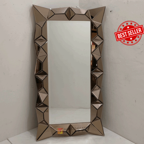 MG 004841 Recta 3D Wall Mirror Brown