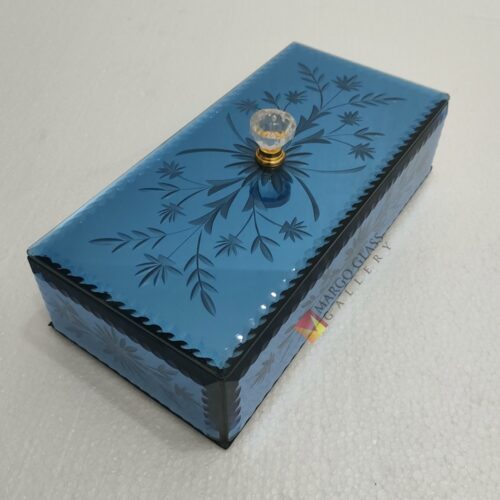 By Order!MG 101217 Box snack Blue carved