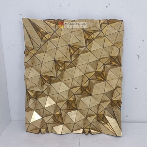 BY order! Eglomise Wall Mirror Diamond 3D 145x123cm