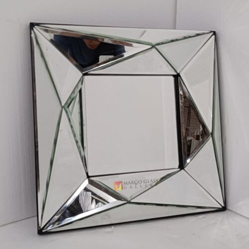 Modern Mirror Square 3D 51x51 cm