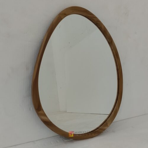 Organic Wooden Wall Mirror