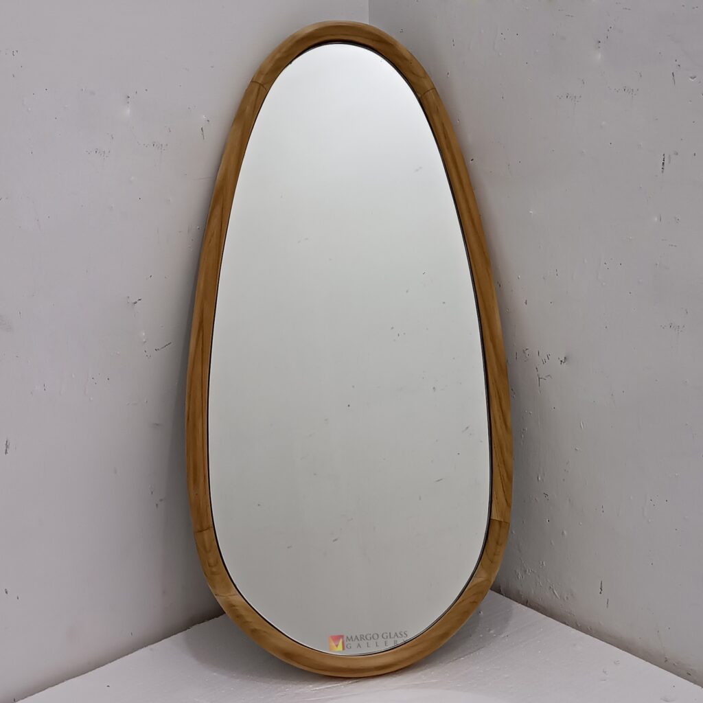 Organic Wooden Wall Mirror