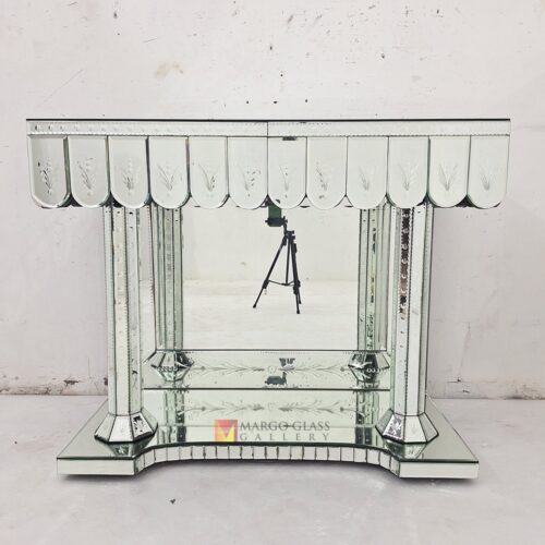 Console Table Silver Mirror