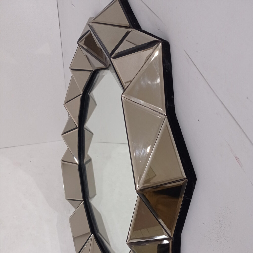 BY ORDER! MG 004663 Wall Mirror 120 cm Brown Mirror - Image 4