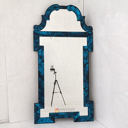 Modern Mirror Blue 150x76cm