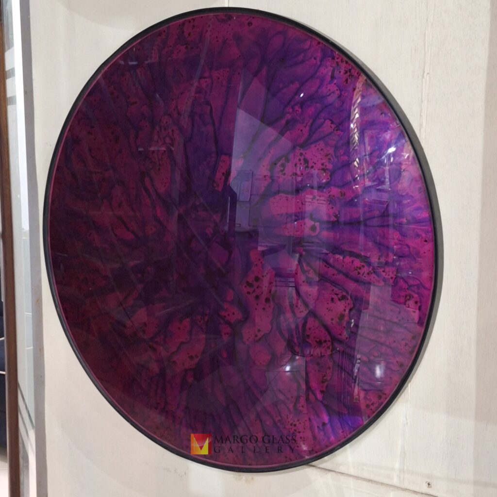 Cermin Convex Pink 60 x 60 cm - Image 4