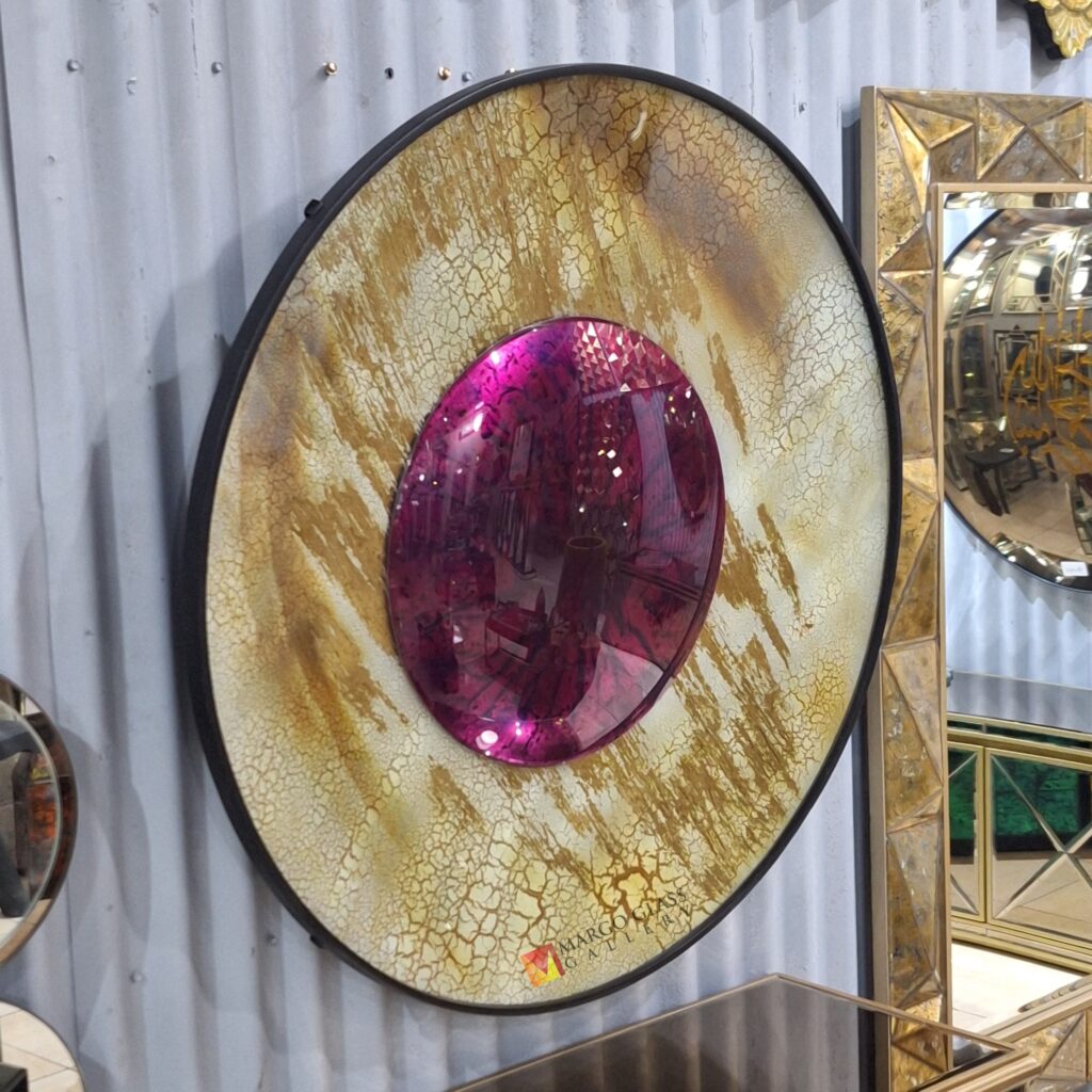 Double Concave Satellite Top Pink Beveled 96 cm - Image 5