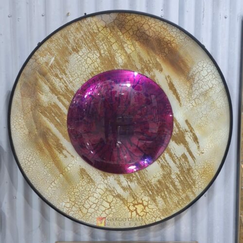 Double Concave Satellite Top Pink Beveled 96 cm