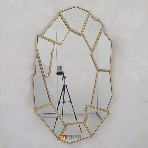 Modern Wall Mirror 120 x 73 cm