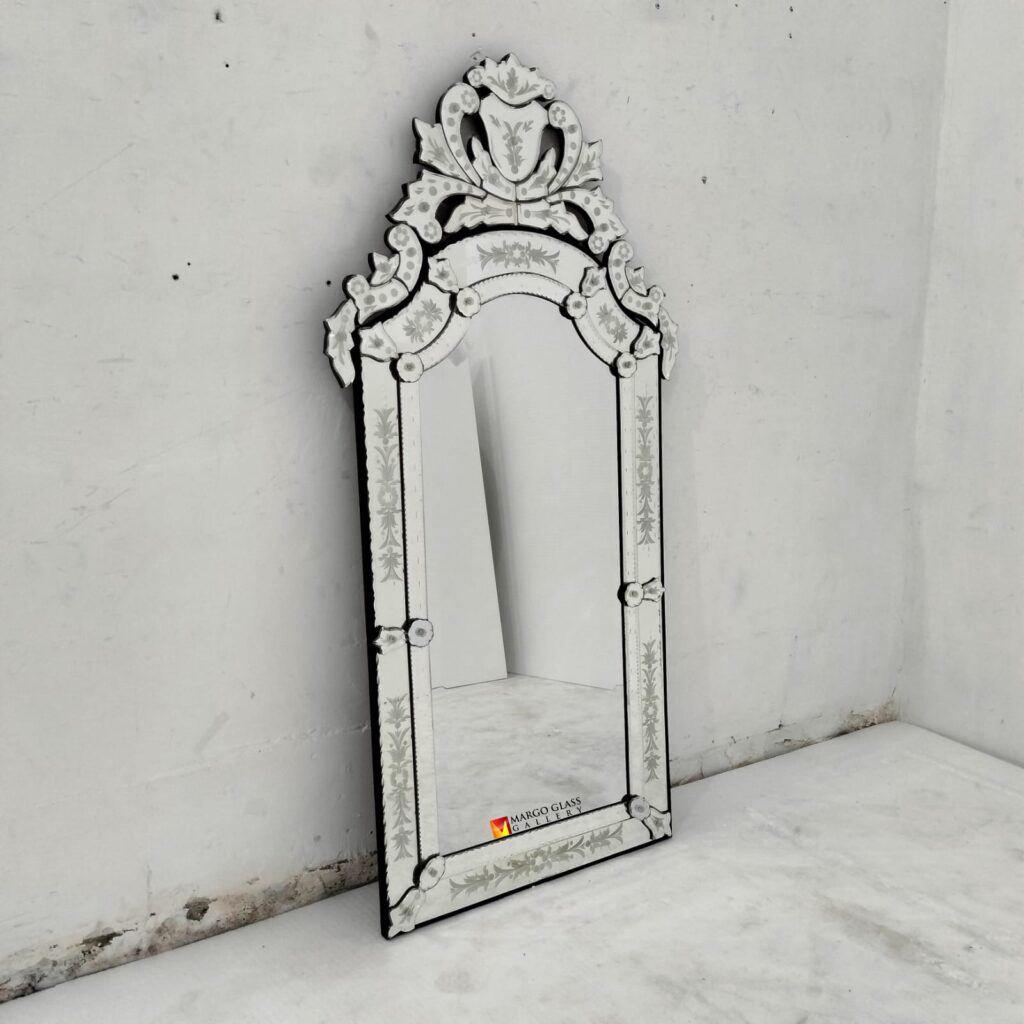 Venetian Wall Mirror 120 x 60 cm - Image 4
