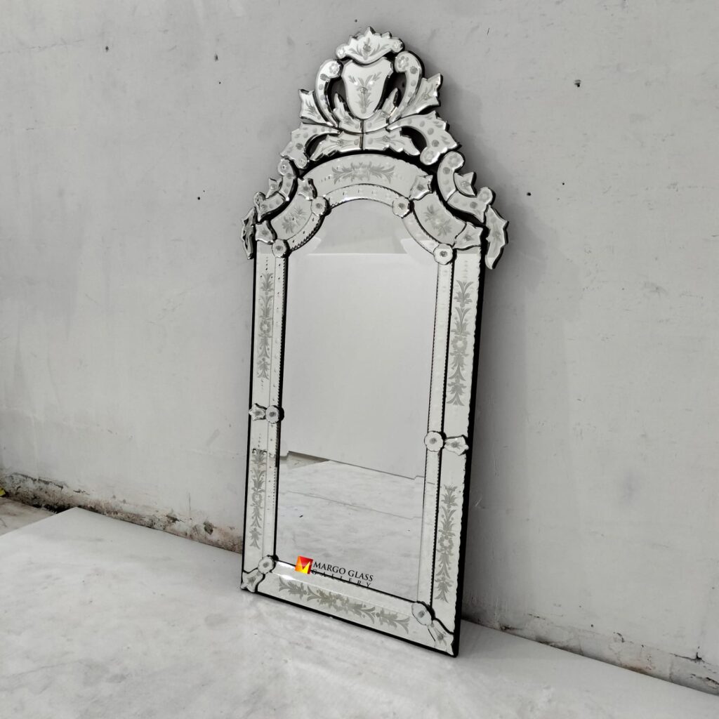 Venetian Wall Mirror 120 x 60 cm - Image 3