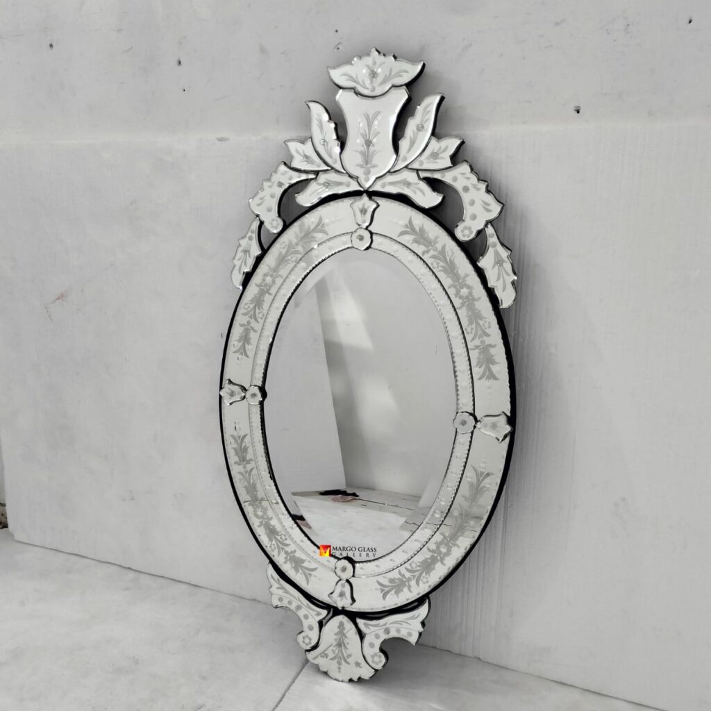 Venetian Mirror Oval 100 x 50 cm  - Image 2